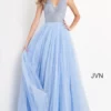 JVN By Jovani JVN05818 Glittering A-Line Gown