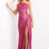 JVN By Jovani JVN06127 Lace One Shoulder Prom Dress 2 JVN By Jovani JVN06127 Lace One Shoulder Prom Dress -Outlet Prom Dresses Store JVN06127 JVN by Jovani Prom Dress S22 470x705