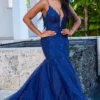 JVN By Jovani JVN07398 Sparkling Mermaid Prom Dress