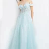 JVN By Jovani JVN08295 Off Shoulder Princess Dress -Outlet Prom Dresses Store JVN08295 JVN by Jovani Prom Dress S22 470x705