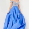 JVN By Jovani JVN08474 Off The Shoulder Prom Dress -Outlet Prom Dresses Store JVN08474 JVN by Jovani Prom Dress S23 470x705