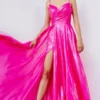 JVN By Jovani JVN24061 Shimmering Draped Prom Dress 1 JVN By Jovani JVN24061 Shimmering Draped Prom Dress -Outlet Prom Dresses Store JVN24061 JVN by Jovani Prom Dress S23 470x705