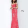 JVN By Jovani JVN60139 Off Shoulder Pattern Gown 2 JVN By Jovani JVN60139 Off Shoulder Pattern Gown -Outlet Prom Dresses Store JVN60139 JVN by Jovani Prom Dress S20 540x648