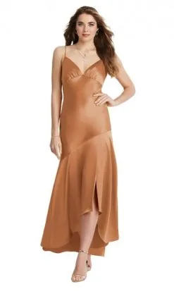 Dessy Lovely Lovely LB007 Asymmetric High Low Bridesmaid Dress