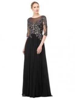 Marsoni By Colors M157 Elbow Sleeve Mothers Dress