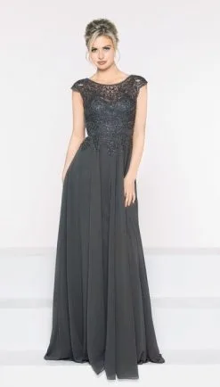 Marsoni By Colors M238 Cap Sleeve Mother Of Bride Dress