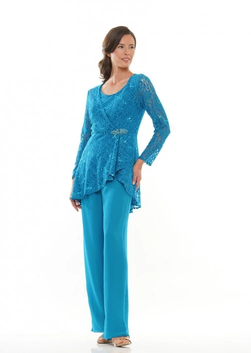 Marsoni By Colors M305 Mothers Lace Chiffon Pant Suit 3 Marsoni By Colors M305 Mothers Lace Chiffon Pant Suit