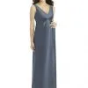 Alfred Sung M439 Sleeveless Maternity Bridesmaid Dress 1 Alfred Sung M439 Sleeveless Maternity Bridesmaid Dress -Outlet Prom Dresses Store M439 Alfred Sung Bridesmaid Dress S21 529x705