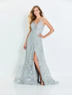 Montage By Mon Cheri Montage M527 Embroidered A-Line MOB Gown