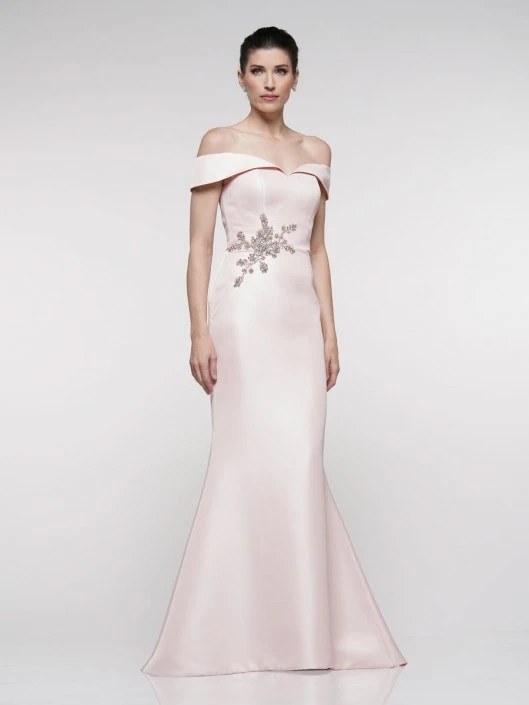 Marsoni By Colors MV1003 Off Shoulder Mothers Gown 3 Marsoni By Colors MV1003 Off Shoulder Mothers Gown