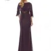 Marsoni By Colors MV1130 Mothers Cape Top Gown -Outlet Prom Dresses Store MV1130 Marsoni by Colors Mothers Gown F21 529x705