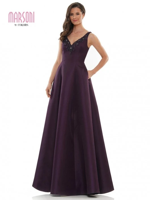 Marsoni By Colors MV1139 Mothers A-Line Gown 3 Marsoni By Colors MV1139 Mothers A-Line Gown