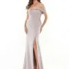 Rina Di Montella RD2728 Off Shoulder Draped Sleeve MOB Gown 2 Rina Di Montella RD2728 Off Shoulder Draped Sleeve MOB Gown -Outlet Prom Dresses Store RD2728 Rina Di Montella Mother of Bride Gown S22 529x705