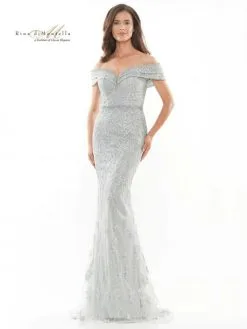 Rina Di Montella RD2737 Delicate Off Shoulder Gown