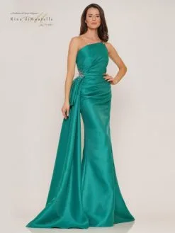 Rina Di Montella RD2750 Mothers Gown With Side Drape