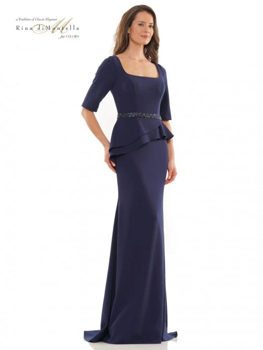Rina Di Montella RD2761 Sleek Mother Of Bride Gown 3 Rina Di Montella RD2761 Sleek Mother Of Bride Gown