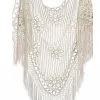 Soulmates Silk Soulmates Crochet Shawl C301 1 Soulmates Silk Soulmates Crochet Shawl C301 -Outlet Prom Dresses Store S12 SM C301