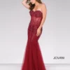 Jovani 5908 Tulle Mermaid Dress