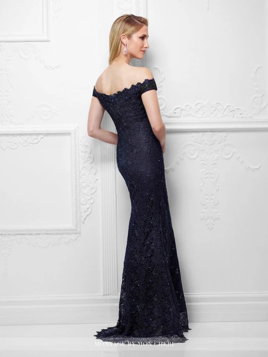 Montage By Mon Cheri Montage 117920 Off Shoulder Lace Mother Of The Bride Gown 4 Montage By Mon Cheri Montage 117920 Off Shoulder Lace Mother Of The Bride Gown - Image 2