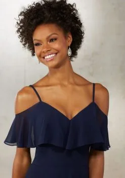 Morilee Madeline Gardner Morilee 21509 Off Shoulder Ruffle Bridesmaid Dress 10 Morilee Madeline Gardner Morilee 21509 Off Shoulder Ruffle Bridesmaid Dress -Outlet Prom Dresses Store S17 MLB 21509 04 494x705