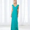 Cameron Blake By Mon Cheri Size 4 Coral Cameron Blake 118668 Flattering Mother Of The Bride Dress
