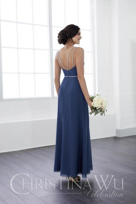 Christina Wu Celebration Christina Wu 22823 Bridesmaid Gown With Beaded Straps 4 Christina Wu Celebration Christina Wu 22823 Bridesmaid Gown With Beaded Straps - Image 2