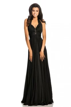 Johnathan Kayne 8074 Draped Georgette Halter Gown 8 Johnathan Kayne 8074 Draped Georgette Halter Gown -Outlet Prom Dresses Store S18 JK 8074 03 470x705