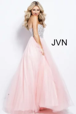 Jovani JVN Prom JVN52131 Beaded Bodice Gown -Outlet Prom Dresses Store S18 JVN JVN52131 02 470x705