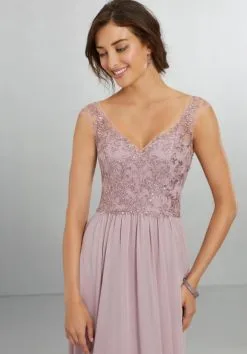 Morilee Madeline Gardner Morilee 21558 Beaded Embroidered Bridesmaid Dress 9 Morilee Madeline Gardner Morilee 21558 Beaded Embroidered Bridesmaid Dress -Outlet Prom Dresses Store S18 MLB 21558 04 492x705