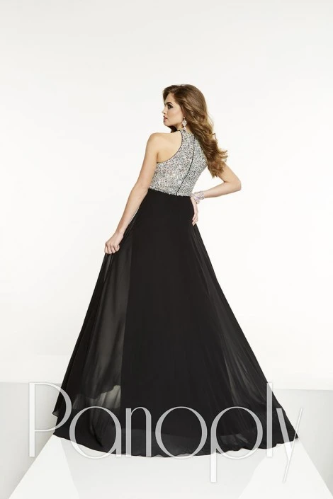 Panoply By House Of Wu Panoply 14873 Glittering AB Chiffon Gown 4 Panoply By House Of Wu Panoply 14873 Glittering AB Chiffon Gown - Image 2