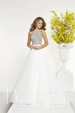 Panoply By House Of Wu Panoply 14873 Glittering AB Chiffon Gown 8 Panoply By House Of Wu Panoply 14873 Glittering AB Chiffon Gown -Outlet Prom Dresses Store S18 PNP 14873 03 470x705