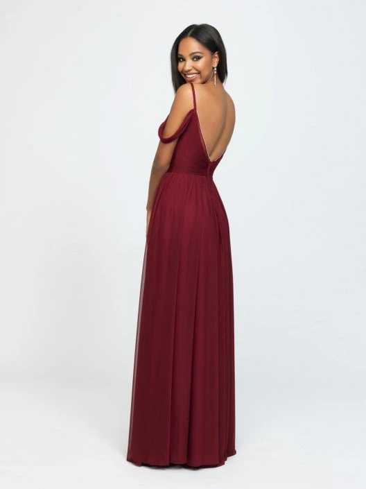 Allure Bridals Allure 1611 Off Shoulder Draped Bridesmaid Dress 4 Allure Bridals Allure 1611 Off Shoulder Draped Bridesmaid Dress - Image 2