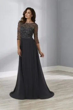 Christina Wu Elegance 17891 Sheer Sleeve Mother Of Bride Dress 7 Christina Wu Elegance 17891 Sheer Sleeve Mother Of Bride Dress -Outlet Prom Dresses Store S19 CWE 17891 03 470x705