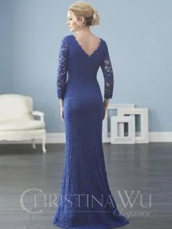 Size 16 Ivory Christina Wu Elegance 20234 Lace Mother Of Bride Dress 5 Size 16 Ivory Christina Wu Elegance 20234 Lace Mother Of Bride Dress -Outlet Prom Dresses Store S19 CWE 20234 02 529x705