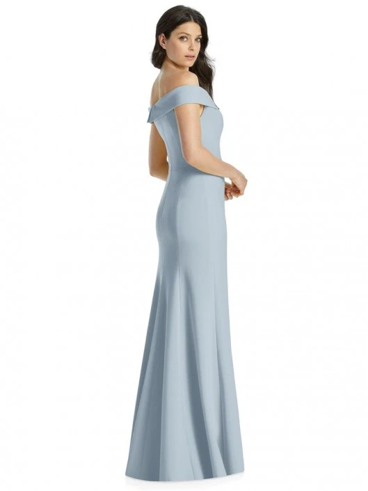 Dessy Collection 3038 Off Shoulder Bridesmaid Gown 4 Dessy Collection 3038 Off Shoulder Bridesmaid Gown - Image 2