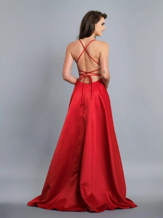 Dave And Johnny A6690 Backless Prom Gown 4 Dave And Johnny A6690 Backless Prom Gown - Image 2