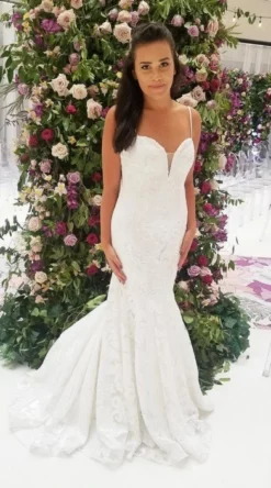 Dave And Johnny A6768 Amazing Mermaid Prom Gown -Outlet Prom Dresses Store S19 DJ A6768 05 392x705