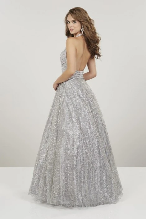 Panoply By House Of Wu Panoply 14913 Cracked Ice Halter Gown 4 Panoply By House Of Wu Panoply 14913 Cracked Ice Halter Gown - Image 2