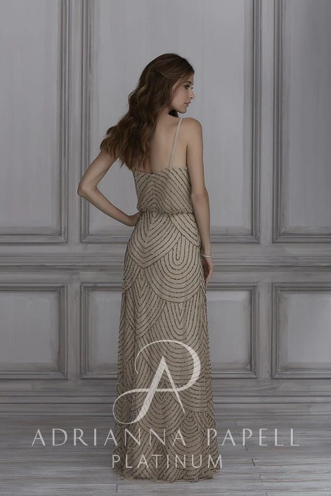 Adrianna Papell Platinum 40109 Blouson Bridesmaid Dress 4 Adrianna Papell Platinum 40109 Blouson Bridesmaid Dress - Image 2