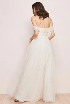 Wtoo By Watters Wtoo Fynn 741 Off Shoulder Shirred Bridesmaid Dress -Outlet Prom Dresses Store S19 WTOO 741X 02 475x705