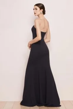 Size 12 Evergreen Watters Deidra 6805 Flattering Crepe Bridesmaid Dress 6 Size 12 Evergreen Watters Deidra 6805 Flattering Crepe Bridesmaid Dress -Outlet Prom Dresses Store S19 WTR 6805 02 471x705