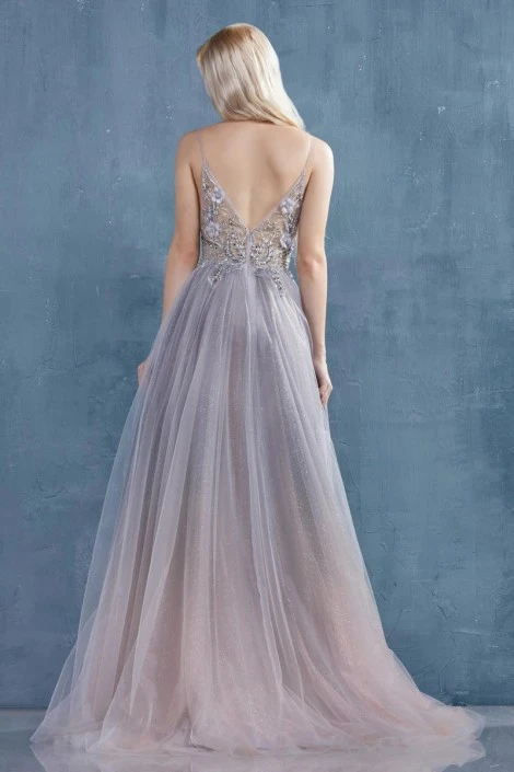 Andrea & Leo Andrea And Leo A0850 Dreamer Floral Prom Dress 4 Andrea & Leo Andrea And Leo A0850 Dreamer Floral Prom Dress - Image 2