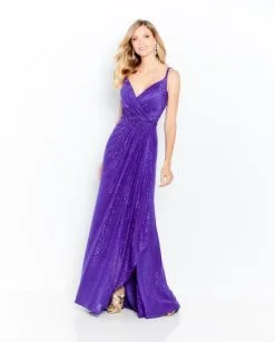 Cameron Blake By Mon Cheri Cameron Blake 120607 Sparkling Draped Mothers Gown -Outlet Prom Dresses Store S20 CB 120607 04 540x672