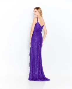 Cameron Blake By Mon Cheri Cameron Blake 120607 Sparkling Draped Mothers Gown -Outlet Prom Dresses Store S20 CB 120607 05 540x672