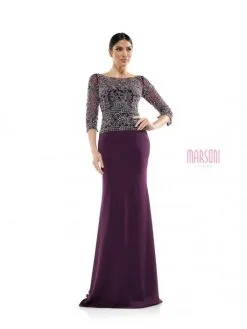 Marsoni By Colors Marsoni MV1026 Elegant Mother Of The Bride Dress -Outlet Prom Dresses Store S20 CM MV1026 03 529x705