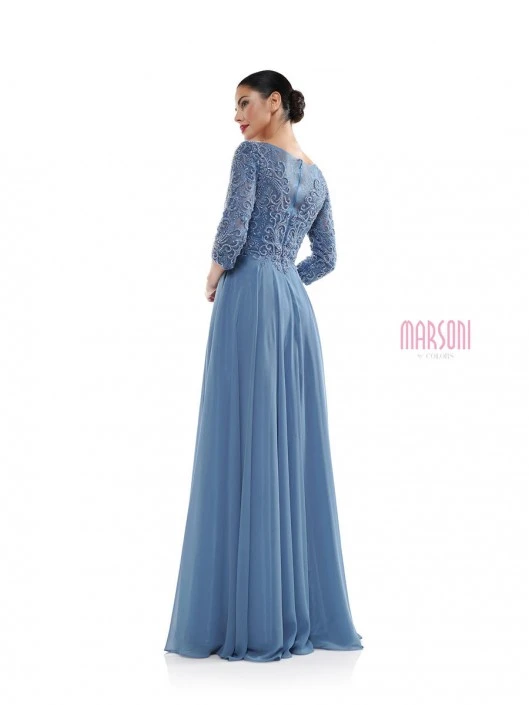 Marsoni By Colors Marsoni MV1052 Beautiful Mother Of Bride Dress 6 Marsoni By Colors Marsoni MV1052 Beautiful Mother Of Bride Dress - Image 4