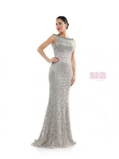 Marsoni By Colors Marsoni MV1053 Scoop Back Lace Mothers Gown -Outlet Prom Dresses Store S20 CM MV1053 03 529x705