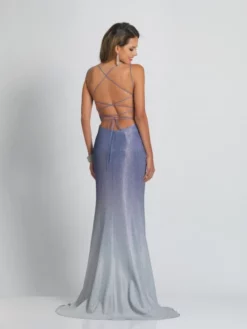 Dave And Johnny A8358 Ombre Fitted Gown -Outlet Prom Dresses Store S20 DJ A8358 04 529x705