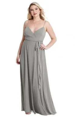 Dessy Lovely Lovely LB011 Maxi Wrap Chiffon Bridesmaid Dress 10 Dessy Lovely Lovely LB011 Maxi Wrap Chiffon Bridesmaid Dress -Outlet Prom Dresses Store S20 DL LB011 04 440x705
