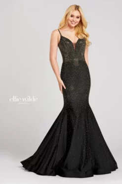 Ellie Wilde By Mon Cheri Ellie Wilde EW120012 Fit And Flare Prom Dress -Outlet Prom Dresses Store S20 EW EW120012 03 470x705